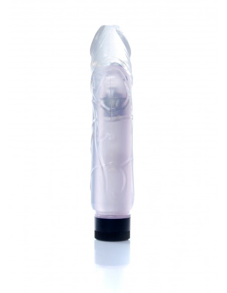 Żelowy wibrator Juicy Jelly - Multispeed Clear - Wibratory żelowe - 4
