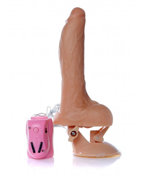 Wibrator z cyberskóry Mr. Perfect Rotacje + Wibracje - Wibratory Realistyczne - 4