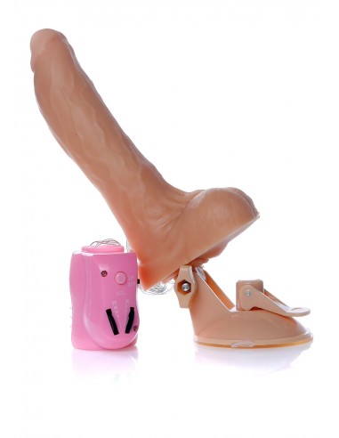 Wibrator z cyberskóry Mr. Perfect Rotacje + Wibracje - Wibratory Realistyczne - 7