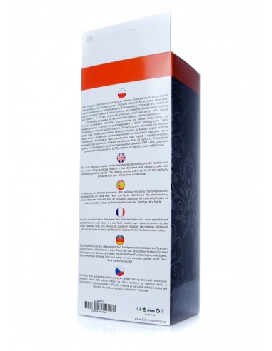 Wibrator z cyberskóry Mr. Perfect Rotacje + Wibracje - Wibratory Realistyczne - 9