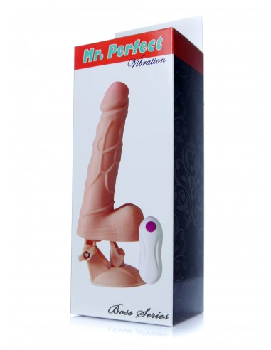 Wibrator z cyberskóry Mr. Perfect 01 Vibration 12 Funkcji - Wibratory Realistyczne - 9