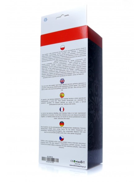 Wibrator z cyberskóry Mr. Perfect 01 Vibration 12 Funkcji - Wibratory Realistyczne - 10