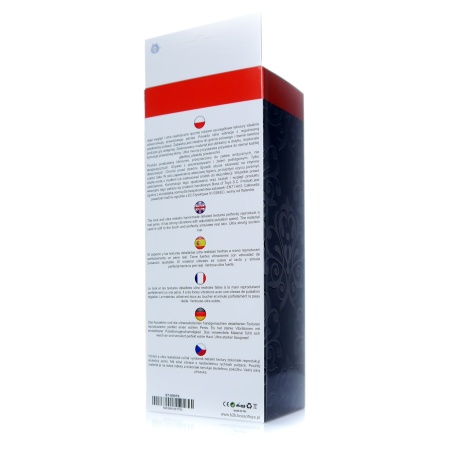 Wibrator Mr. Perfect Vibration 12 funkcji z przyssawką i realistyczną teksturą silikonową - 8