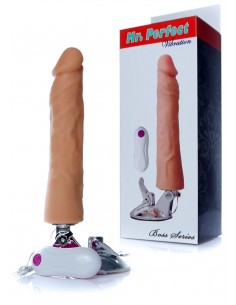 Wibrator z cyberskóry Mr. Perfect 04 Vibration 12 Funkcji - Wibratory Realistyczne - 1 2
