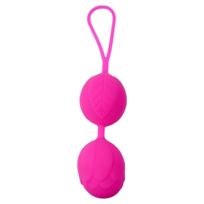 Kulki Gejszy Silicone Kegel Balls Pink - kombinacja - 1