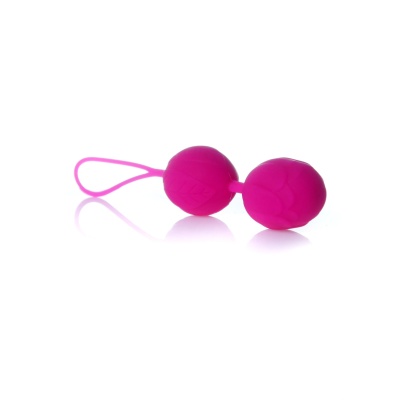 Kulki Gejszy Silicone Kegel Balls Pink - kombinacja - 1 2