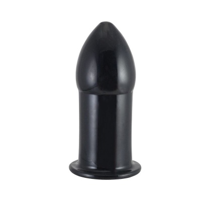 Korek analny Timeless Anal Trainer L 11,7 cm (4,6 cala) czarny TPE - 1