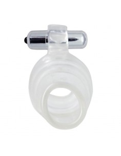 Ring z wibracją Guaina fallica Timeless Vibrating Sleeve - Pierścienie erekcyjne wibrujące - 1 2