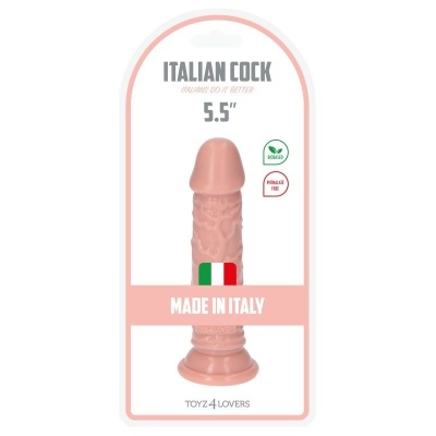Dildo realistyczne Rino Flesh 13,5 cm, kolor cielisty - 1 2