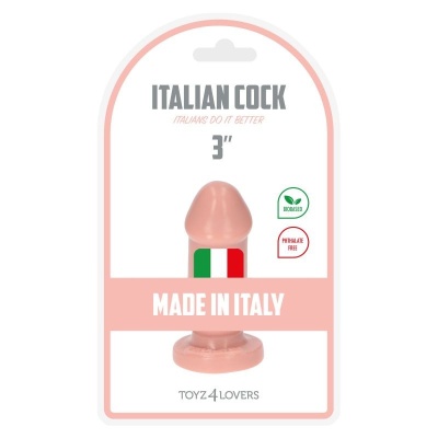 Dildo analne Mio Flesh 8 cm, średnica 3,5 cm - 1 2
