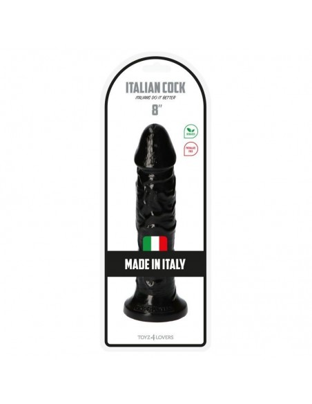 Dildo z cyberskóry Ottavio Black - Dilda realistyczne - 2