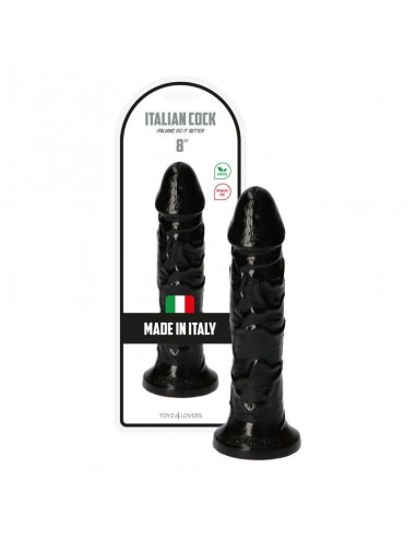 Dildo z cyberskóry Ottavio Black - Dilda realistyczne - 7