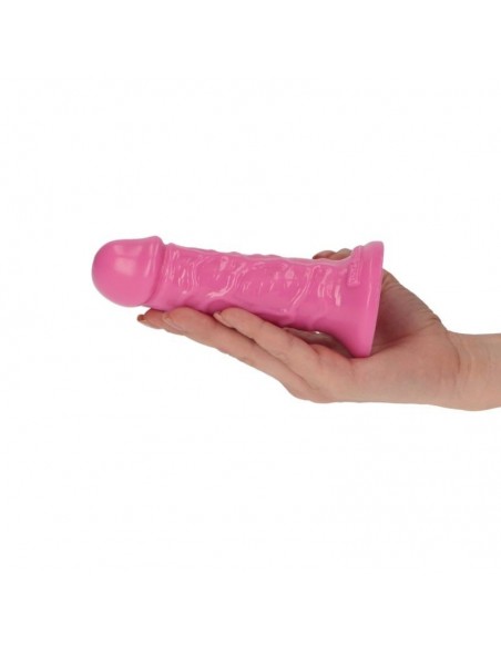 Dildo z cyberskóry Romeo Pink - Dilda realistyczne - 7