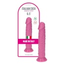 Dildo Amedeo Toyz4lovers Różowy 16.5 cm z Przyssawką - 7