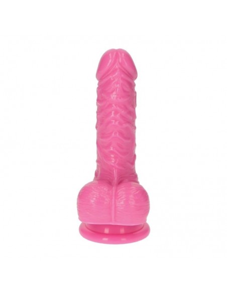 Dildo z cyberskóry Leo Pink - Dilda realistyczne - 5
