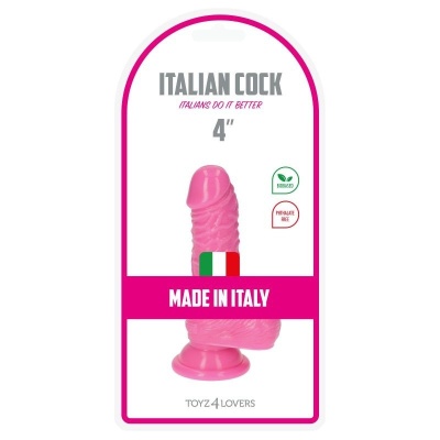 Realistyczne Dildo Leo 10,5 cm z Przyssawką – Różowe - 1 2
