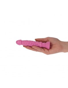 Dildo z cyberskóry Teo Pink - Dilda realistyczne - 1
