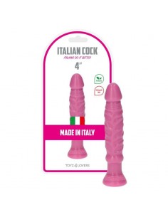 Dildo z cyberskóry Teo Pink - Dilda realistyczne - 1 2