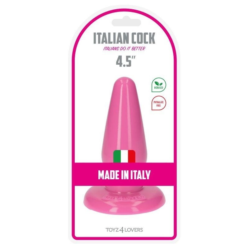 Anal Plug Ivo Pink 12 cm Różowy - 4