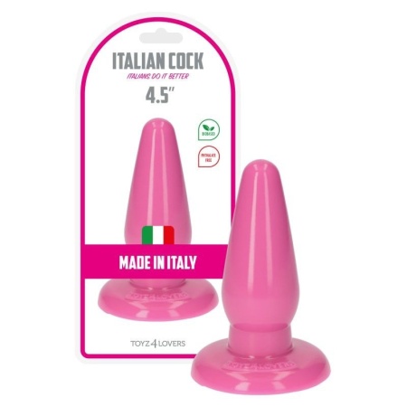 Anal Plug Ivo Pink 12 cm Różowy - 5
