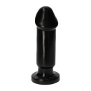 Dildo Caio Black 13 cm, średnica 5 cm, czarny - 3