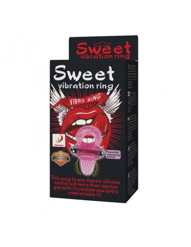 Pierścień Na Penisa z Wibracjami Sweet Vibration Ring - Pierścienie erekcyjne wibrujące - 7