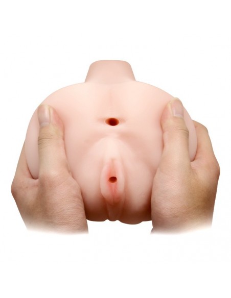 Sztuczna Wagina I Anus Masturbator Z Wibracjami - Masturbatory i Sztuczne pochwy - 4