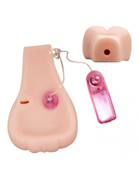 Sztuczna Wagina I Anus Masturbator Z Wibracjami - Masturbatory i Sztuczne pochwy - 7