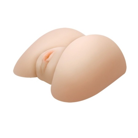 Masturbator Insatiable z dwoma otworami i wibracją o zmiennej prędkości, 15 cm - 1