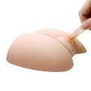 Masturbator Insatiable z dwoma otworami i wibracją o zmiennej prędkości, 15 cm - 3