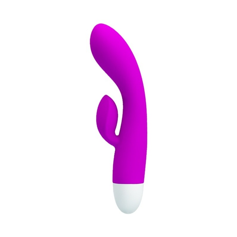 Wibrator króliczek ELI - dwufunkcyjny, silikonowy, 30 funkcji wibracji, ładowanie USB, 3,1 × 15,1 cm - 3