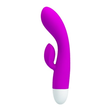 Wibrator króliczek ELI - dwufunkcyjny, silikonowy, 30 funkcji wibracji, ładowanie USB, 3,1 × 15,1 cm - 3