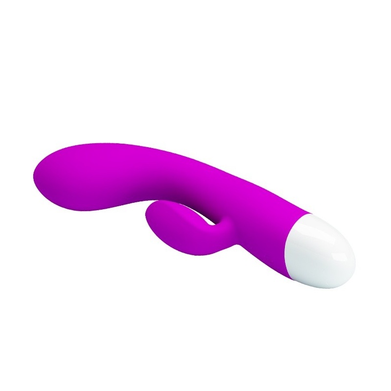 Wibrator króliczek ELI - dwufunkcyjny, silikonowy, 30 funkcji wibracji, ładowanie USB, 3,1 × 15,1 cm - 4