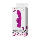 Wibrator króliczek ELI - dwufunkcyjny, silikonowy, 30 funkcji wibracji, ładowanie USB, 3,1 × 15,1 cm - 9