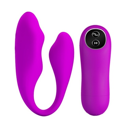 Wibrator dla par Bernie 30 trybów wibracji USB – końcówki 2,8 cm i 2,4 cm - 1