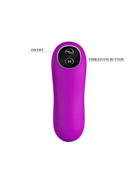 Stymulacja dla Par Pretty Love - Bernie 30 Vibrations Usb - Stymulatory i wibratory dla par - 8