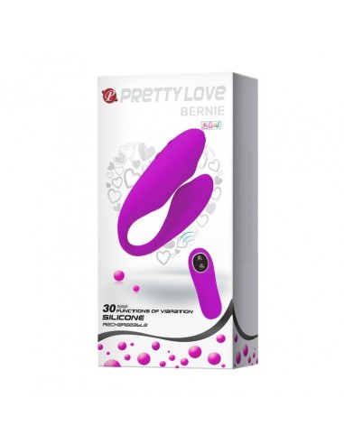 Stymulacja dla Par Pretty Love - Bernie 30 Vibrations Usb - Stymulatory i wibratory dla par - 11