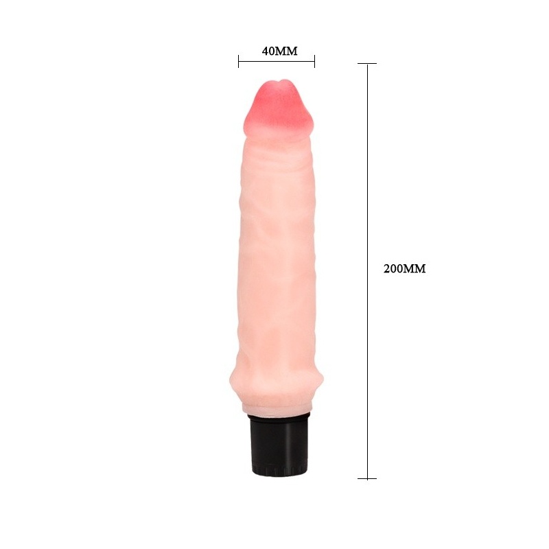 Wibrator Realistic Cock Multispeed 20 cm - 4