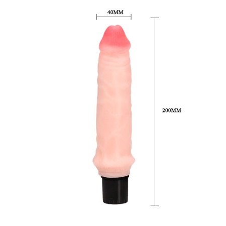 Wibrator Realistic Cock Multispeed 20 cm - 4
