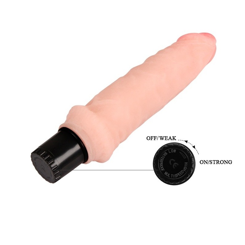 Wibrator Realistic Cock Multispeed 20 cm - 5