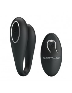 Stymulacja dla Par Pretty Love - Algernon Usb Black 12 Function - Stymulatory i wibratory dla par - 1