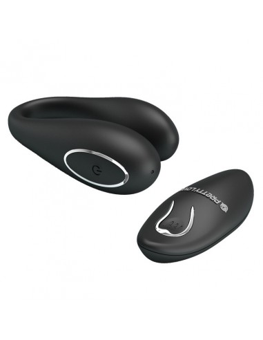 Stymulacja dla Par Pretty Love - Algernon Usb Black 12 Function - Stymulatory i wibratory dla par - 3