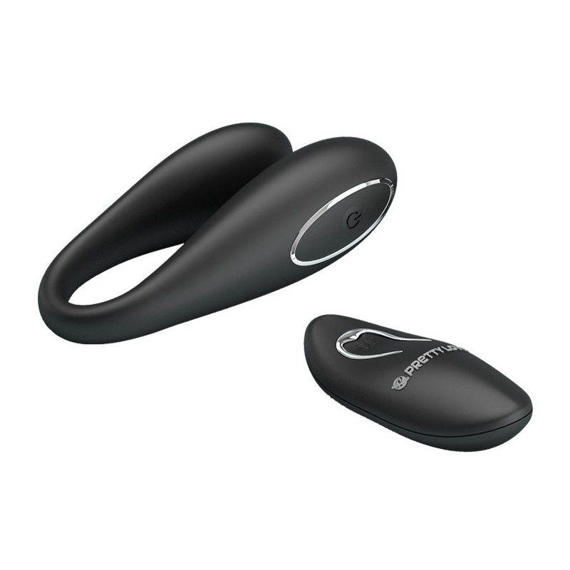 Wibrator dla par Algernon o kształcie C 9,5 cm - 4