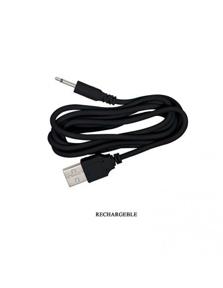 Stymulacja dla Par Pretty Love - Algernon Usb Black 12 Function - Stymulatory i wibratory dla par - 8