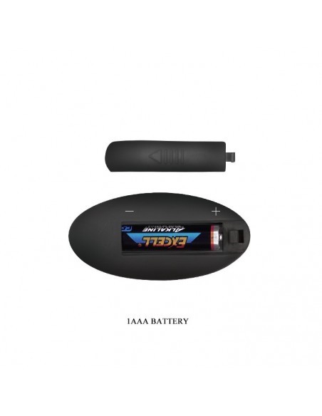 Stymulacja dla Par Pretty Love - Algernon Usb Black 12 Function - Stymulatory i wibratory dla par - 9