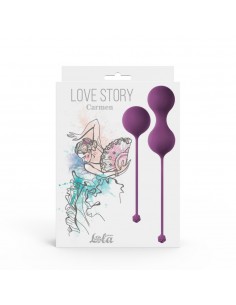 Zestaw kulek gejszy Love Story Carmen Lavender Sunset - Zestawy Kulek Gejszy - 1