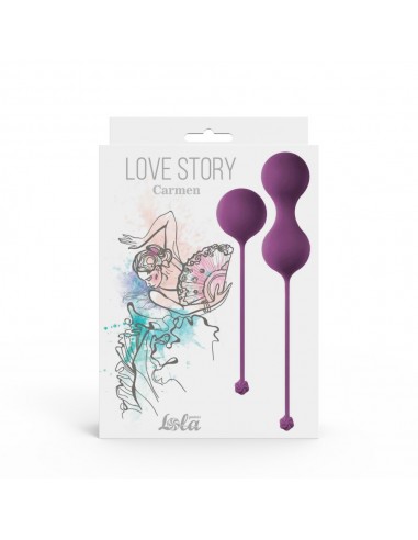Zestaw kulek gejszy Love Story Carmen Lavender Sunset - Zestawy Kulek Gejszy - 1