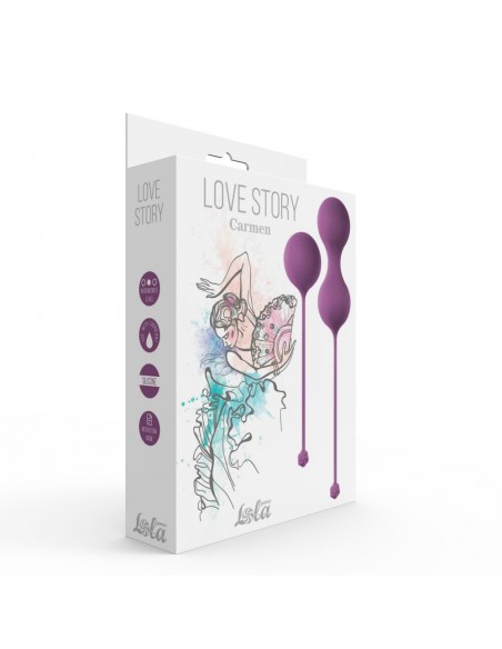 Zestaw kulek gejszy Love Story Carmen Lavender Sunset - Zestawy Kulek Gejszy - 4