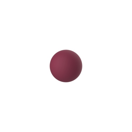 Kulki dopochwowe Love Story Diva Wine Red - silikon, przesunięty środek ciężkości, długość 17,8 cm - 2