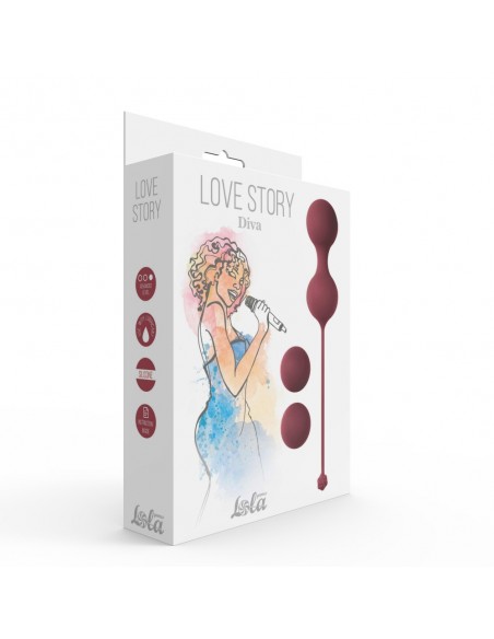 Zestaw Kulki Gejszy Love Story Diva - Zestawy Kulek Gejszy - 4